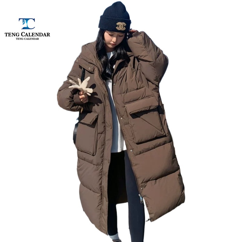Warm Yellow Long Down Jacket,  - Women Fashion Over The Years review and price