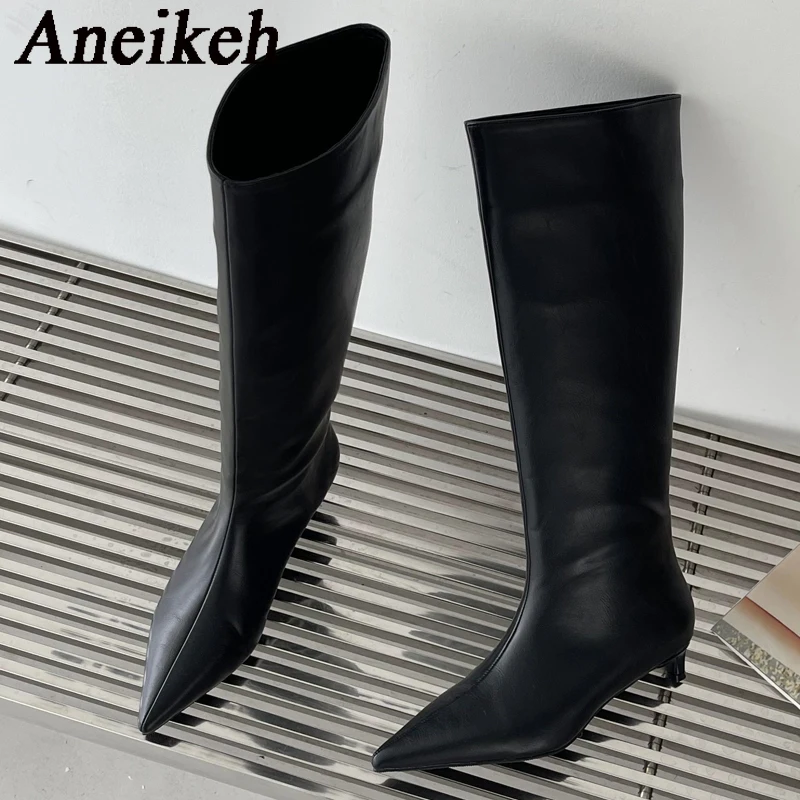 Aneikeh 2027 Fashion Sexy Poin - Women'S Fashion Knee High Boots review and price