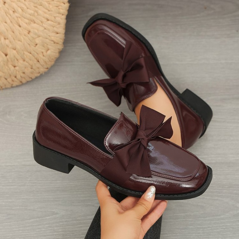Fashion Bowknot Slip On Loafer - Women'S Fashion Shoes review and price