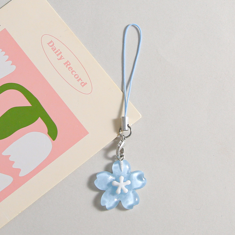 Colorful Resin Flower Phone Ch - Women'S Fashion Korea review and price