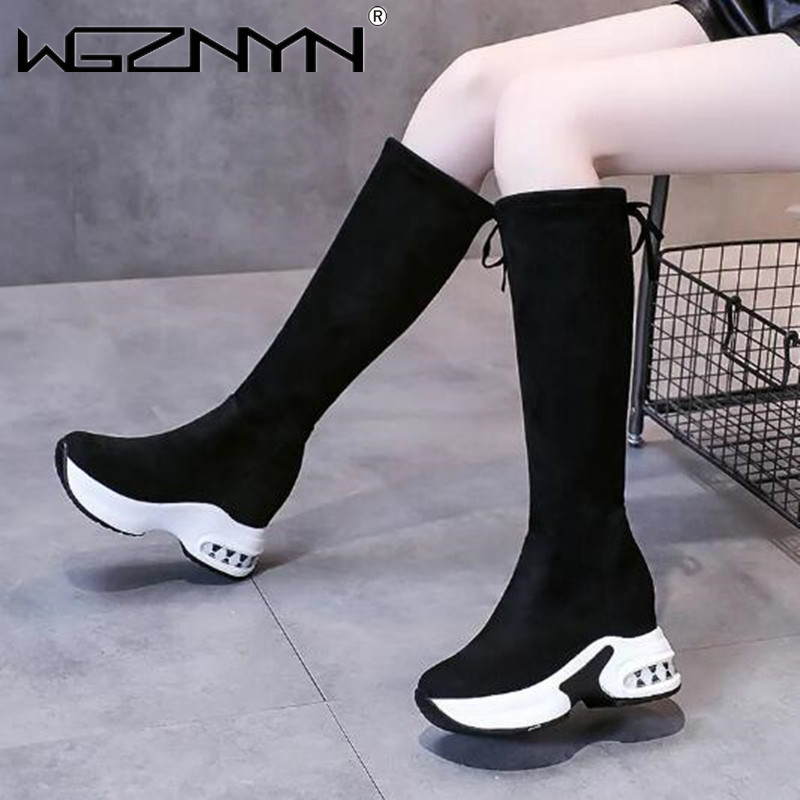 Winter Warm Chunky Platform Lo - Women'S Fashion Knee High Boots review and price